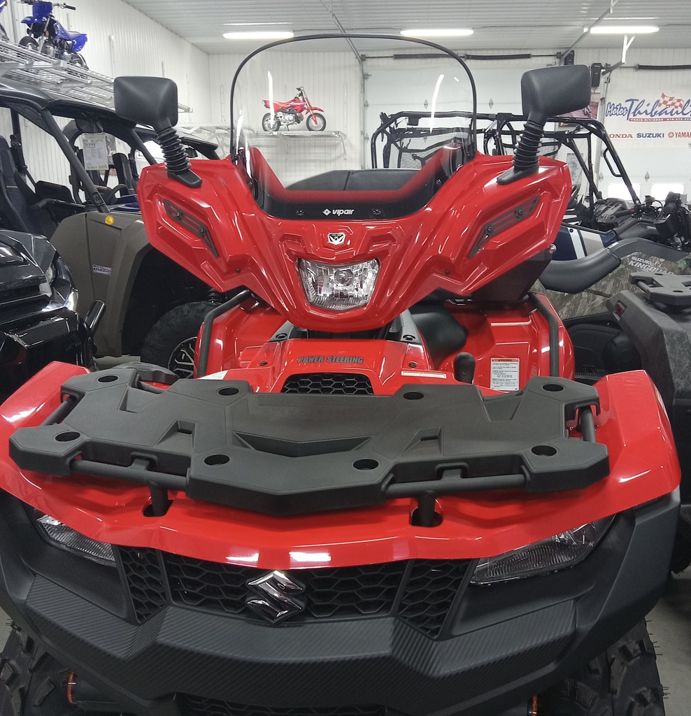 ATV Windshield VIPAIR Suzuki Kingquad 500/750 Red